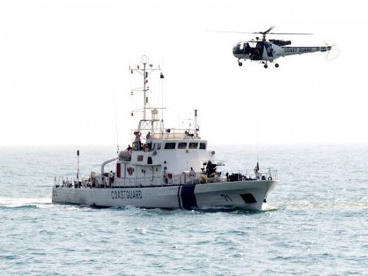 Navy: Coast Guard Apprehends Pakistani Boat with 30 Kgs of Heroin off Gujarat