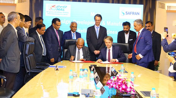 HAL, Safran to Develop New Helicopter Engines in Joint Venture