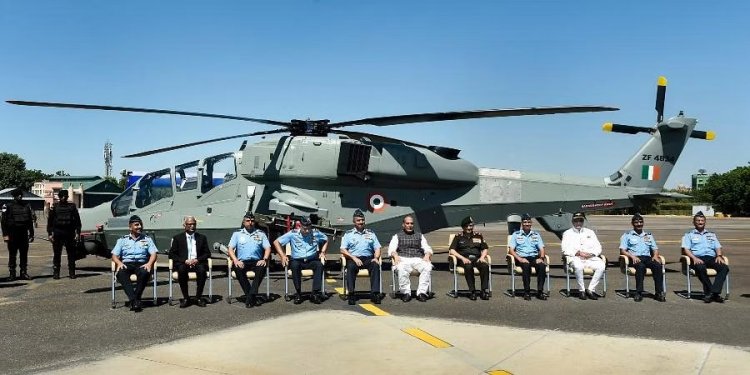 Air Force Inducts Indigenous Light Combat Helicopter