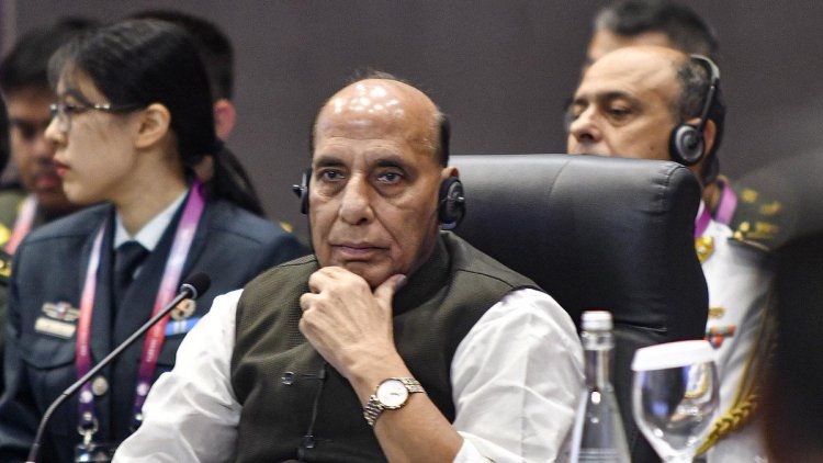 India Committed to Freedom of Navigation, Overflight & Unimpeded Lawful Commerce in International Waters: Rajnath Singh
